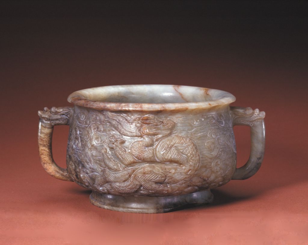 图片[1]-Jade cloud dragon pattern furnace-China Archive